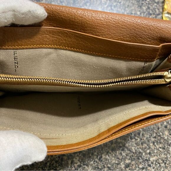 FENDI Zucca Canvas Leather Long Wallet Brown - Picture 12 of 13